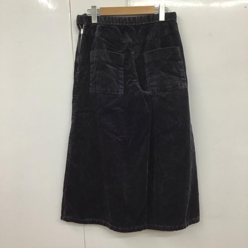 ホームスパン Homespun ボトムス ボトムス 112-3201 コーデュロイ ワイドパンツ S 無地 紺 / ネイビー /  レディース USED 古着 中古 10113679