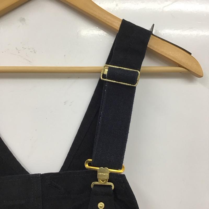 カーハート Carhartt サロペット・オーバーオール サロペット、オーバーオール UFCW 無地 黒 / ブラック /  メンズ USED 古着 中古 10109152