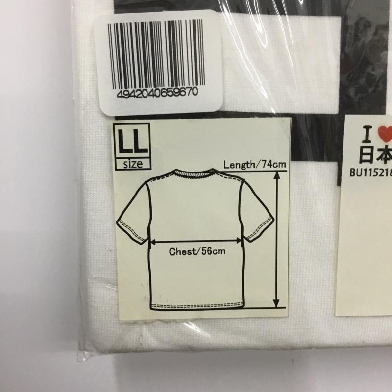 古着 USED Tシャツ 半袖 アイラブ日本 ILOVE JAPAN XL ロゴ、文字 X プリント 白 / ホワイト /  メンズ USED 古着 中古 10143109