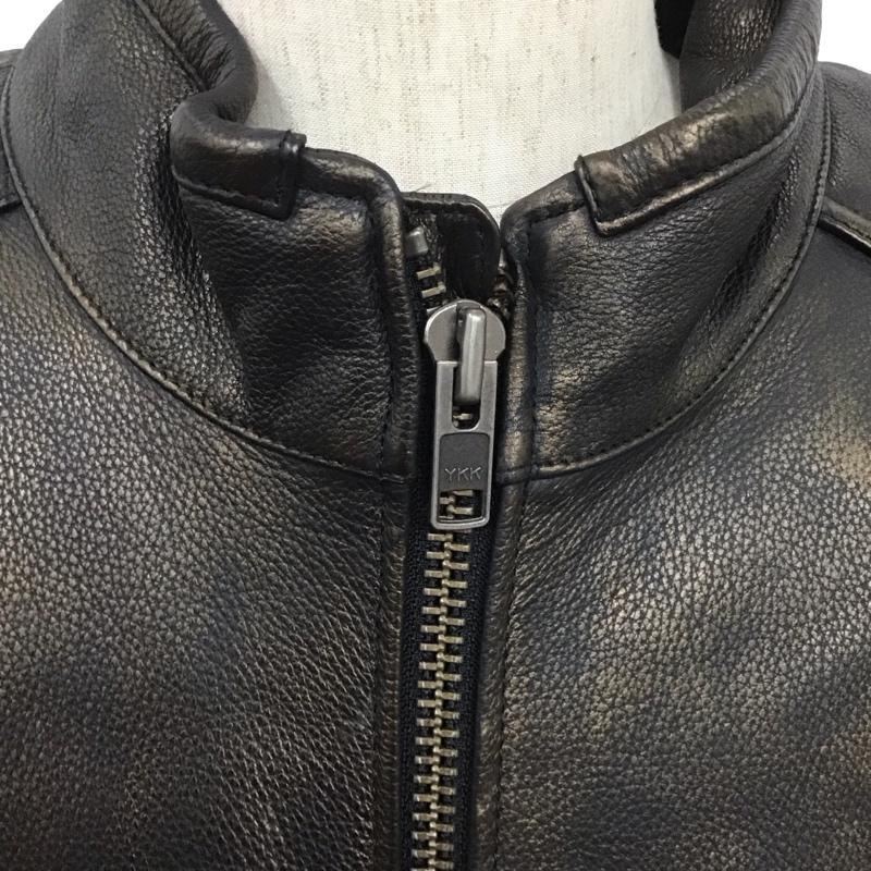 ハーレーダビッドソン Harley-Davidson ジャケット、上着 ジャンパー、ブルゾン レザージャケット カジュアルジャケット ライダース ジップアップジャケット ヴィンテージ 古着 XL 無地 茶 / ブラウン /  メンズ USED 古着 中古 10106775