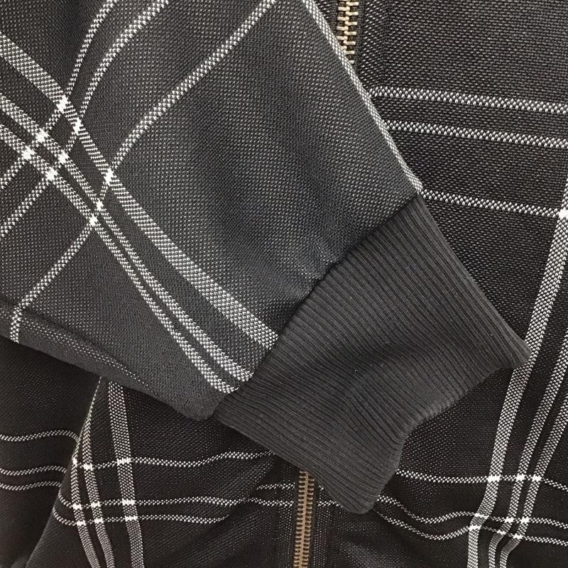 フレッドペリー FRED PERRY ジャケット、上着 ジャンパー、ブルゾン ジップアップジャケット ジャンパー ジャケット カジュアルジャケット ジャージ S ロゴ、文字 X チェック 黒 / ブラック / X 白 / ホワイト /  メンズ USED 古着 中古 10109816
