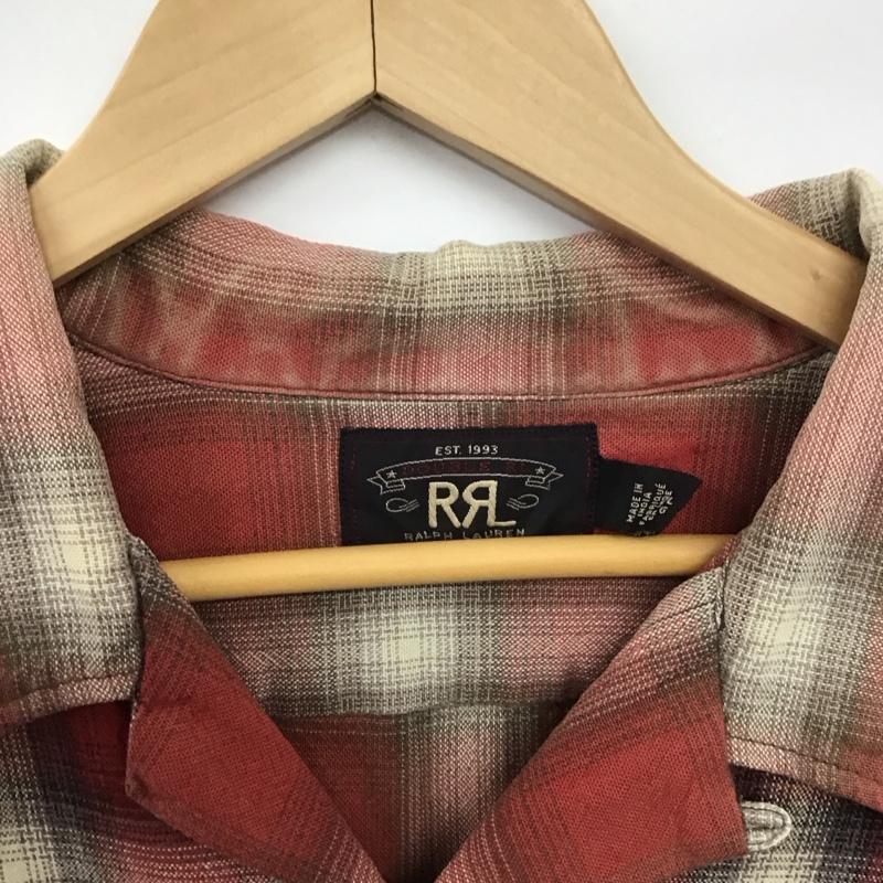 ダブルアールエル ラルフローレン RRL RALPH LAUREN シャツ、ブラウス 長袖 長袖シャツ チェックシャツ カラーシャツ L チェック マルチカラー / マルチカラー /  メンズ USED 古着 中古 10146818