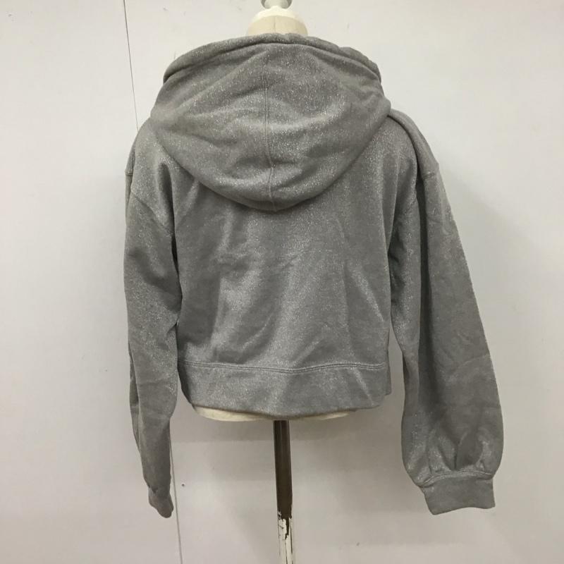 ジーナシス JEANASIS パーカー 長袖 FREE 無地 灰 / グレー /  レディース USED 古着 中古 10128410