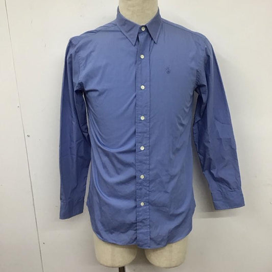 ポロバイラルフローレン Polo by RALPH LAUREN シャツ、ブラウス 長袖 長袖シャツ カラーシャツ 長袖カットソー 160cm ロゴ、文字 青 / ブルー /  メンズ USED 古着 中古 10123997