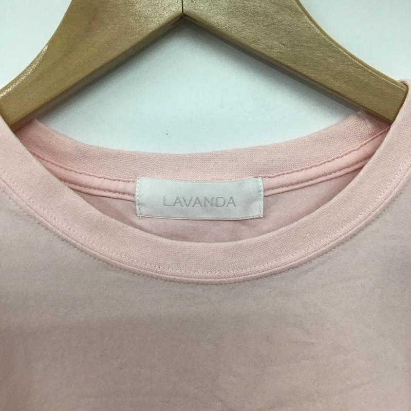 古着 USED Tシャツ 半袖 LV23SSBG01 LAVANDA 宇野実彩子 FREE ロゴ、文字 桃 / ピンク /  レディース USED 古着 中古 10146932
