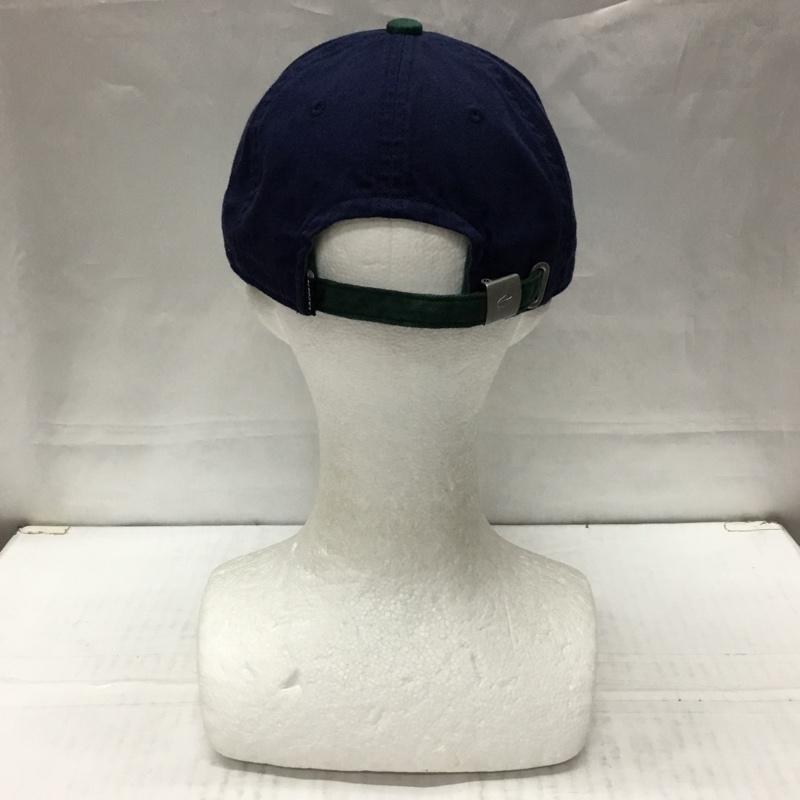 ラコステ LACOSTE 帽子 キャップ L1272 バイカラー ワンポイント 紺 / ネイビー / X 緑 / グリーン /  メンズ USED 古着 中古 10109743