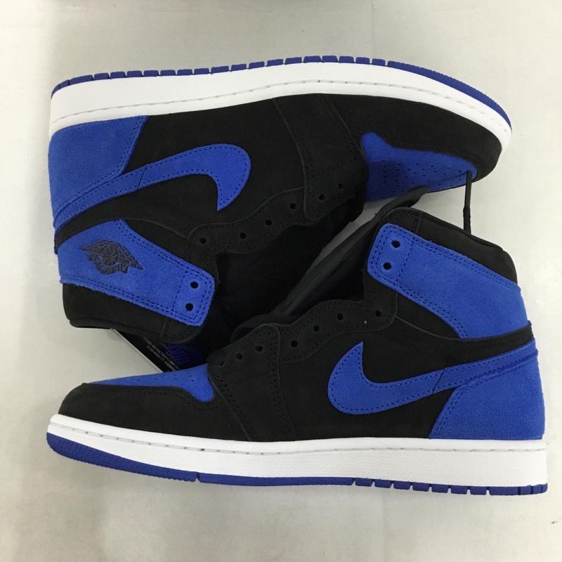 ナイキ NIKE スニーカー スニーカー DZ5485 042 AIR JORDAN 1 RETRO HIGH OG 26.5cm 箱有 26.5cm ロゴ、文字 黒 / ブラック / X 青 / ブルー /  メンズ USED 古着 中古 10145584
