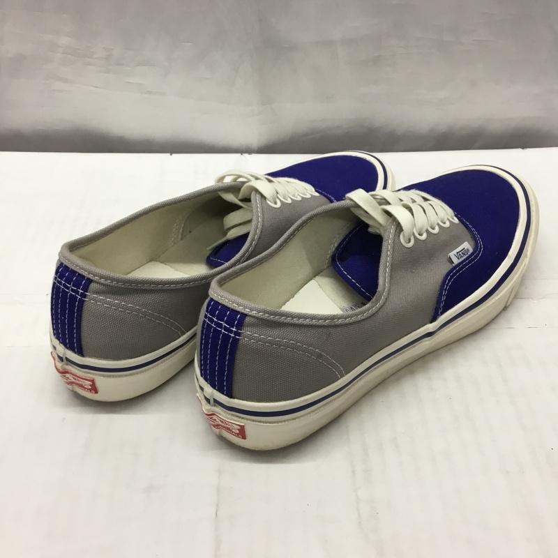 バンズ VANS スニーカー スニーカー 721356 ローカット 27cm 27.0cm ロゴ、文字 青 / ブルー / X 灰 / グレー /  メンズ USED 古着 中古 10121847