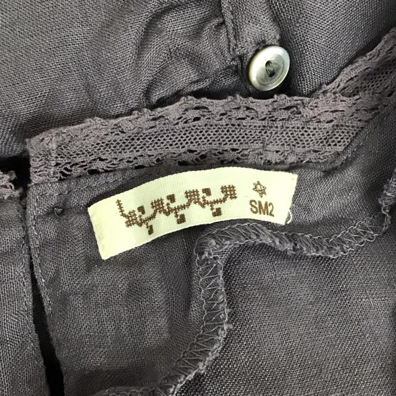 サマンサモスモス Samansa Mos2 ワンピース ロングスカート 70-1100270 半袖 M 無地 紺 / ネイビー /  レディース USED 古着 中古 10112635