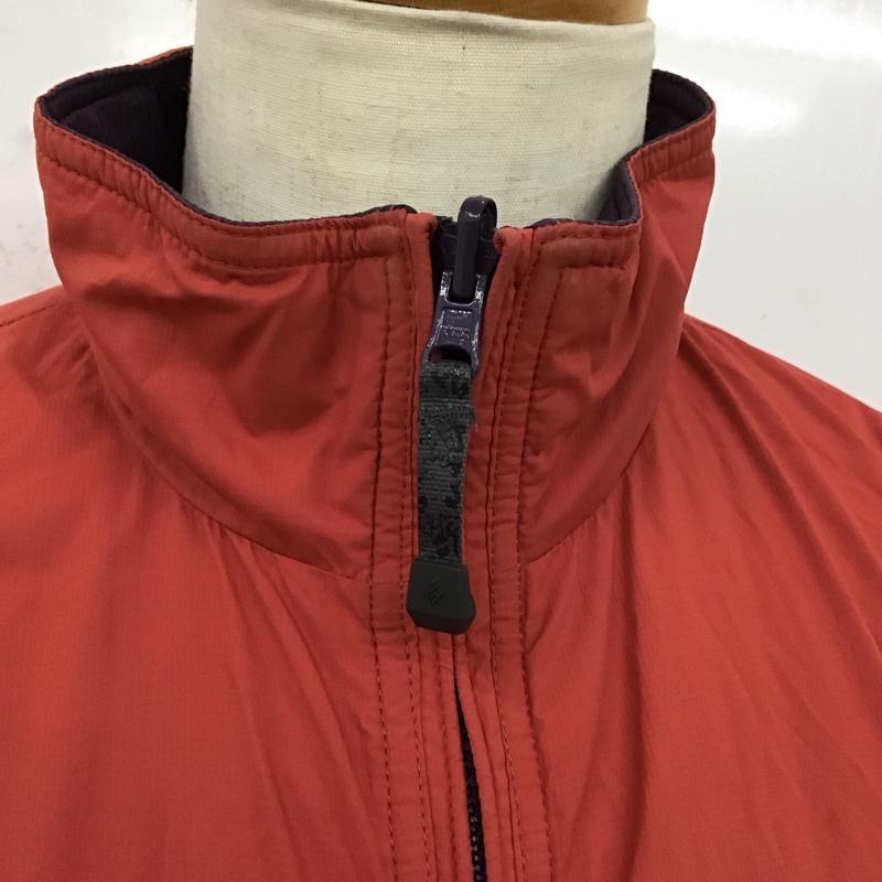 コロンビア Columbia ジャケット、上着 ジャンパー、ブルゾン 206 pm5141 リバーシブルナイロンジャケット ジップアップジャケット アウター S ロゴ、文字 紫 / パープル /  メンズ USED 古着 中古 10121036