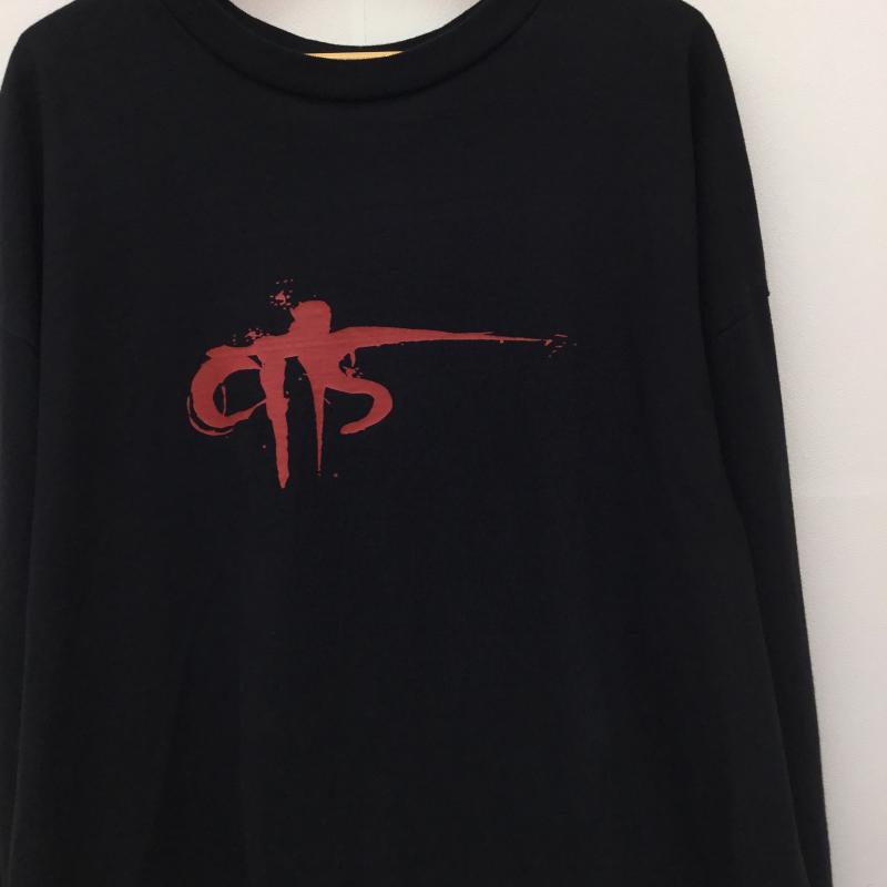 カタリスト CVTVLIST カットソー 長袖 1 ロゴ、文字 黒 / ブラック /  メンズ USED 古着 中古 10134380