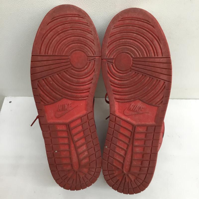 ナイキ NIKE スニーカー スニーカー AIR JORDAN 1 MID エアジョーダン 1 MID DQ8426-060 29.0cm ロゴ、文字 黒 / ブラック / X 赤 / レッド /  メンズ USED 古着 中古 10108136