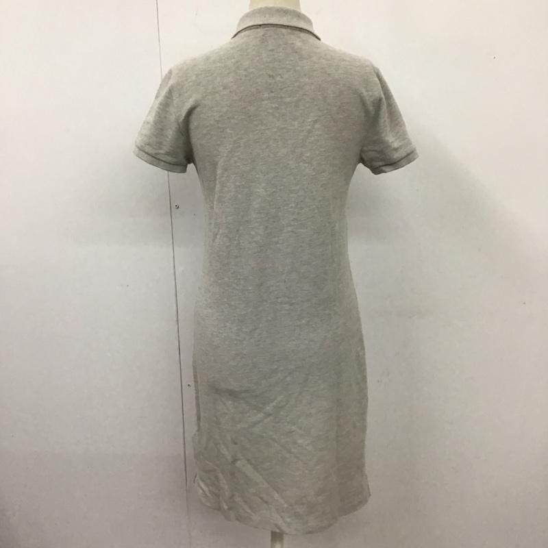 ポロラルフローレン POLO RALPH LAUREN ワンピース ひざ丈スカート ポロシャツワンピース XS ワンポイント 灰 / グレー /  レディース USED 古着 中古 10114398
