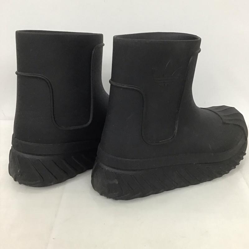 アディダス adidas ブーツ ブーティ ADIFOM SST BOOT ロゴ、文字 黒 / ブラック /  メンズ USED 古着 中古 10135372