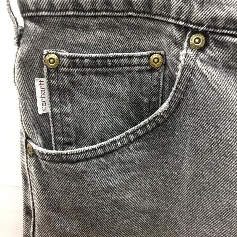 カーハート Carhartt パンツ デニム、ジーンズ 無地 灰 / グレー /  メンズ USED 古着 中古 10112743