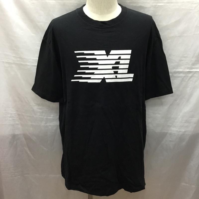 エクストララージ XLARGE Tシャツ 半袖 01178112 クルーネック プリント XL ロゴ、文字 黒 / ブラック /  メンズ USED 古着 中古 10121236