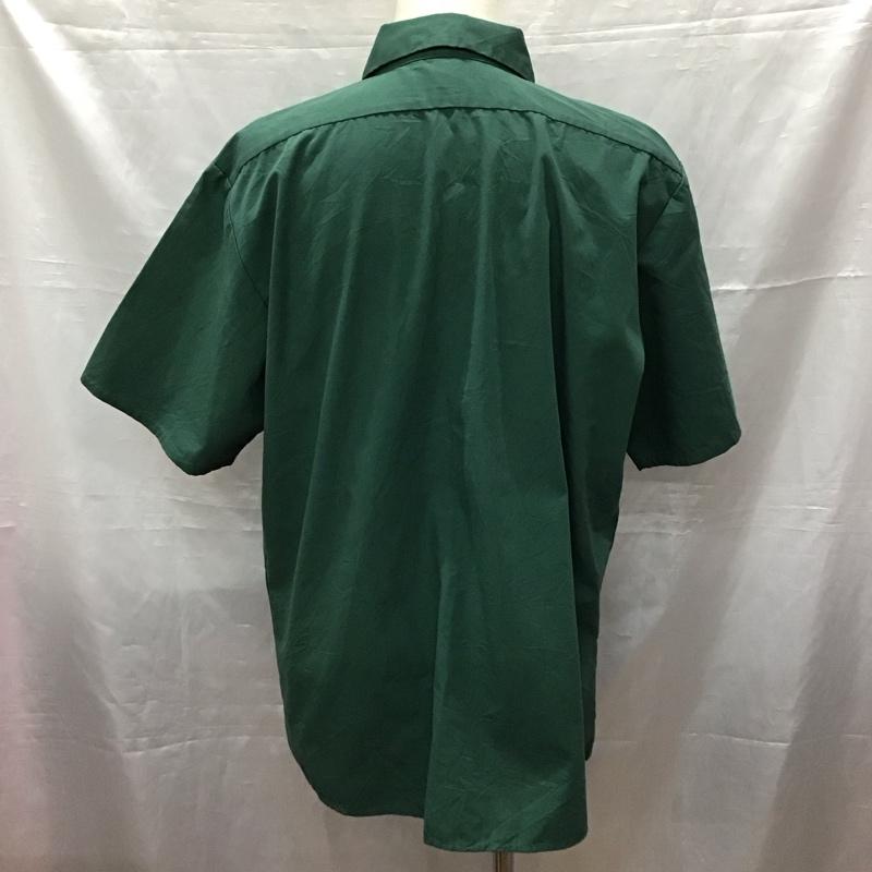 古着 USED シャツ、ブラウス 半袖 半袖シャツ カラーシャツ 半袖カットソー spirithalloween XL ロゴ、文字 緑 / グリーン /  メンズ USED 古着 中古 10116206
