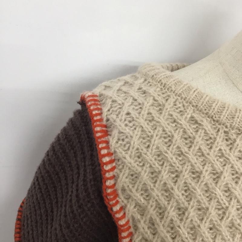 ビームス BEAMS ニット、セーター 長袖 長袖ニットカットソー ニット セーター クルーネックニット  マルチカラー / マルチカラー /  レディース USED 古着 中古 10124231