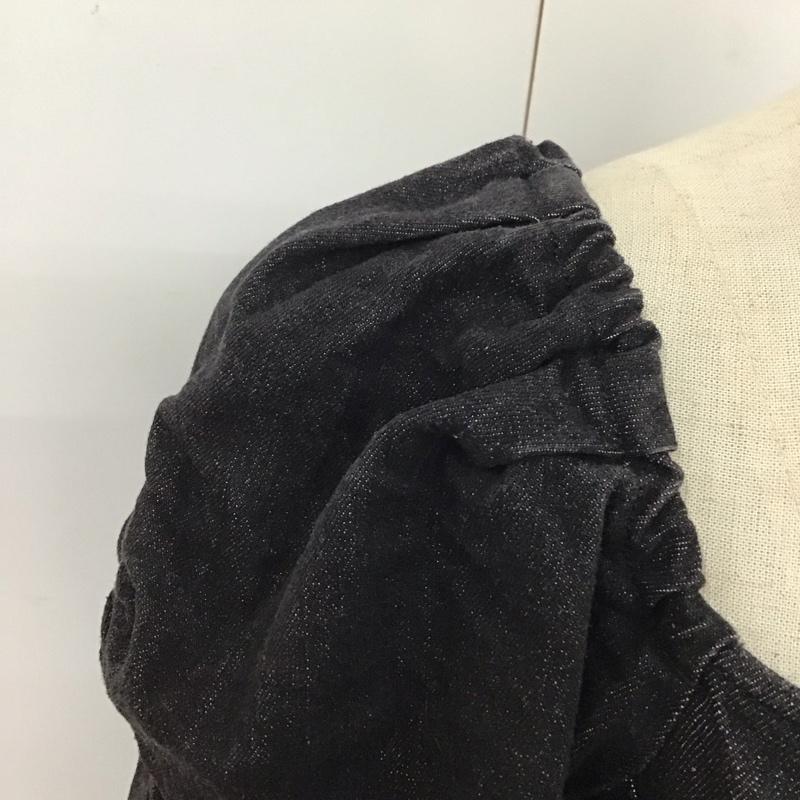 チコ CHICO ワンピース ミニスカート chz1031309a0001 5分袖パワショルデニムミニワンピース FREE 無地 インディゴ / インディゴ /  レディース USED 古着 中古 10120349
