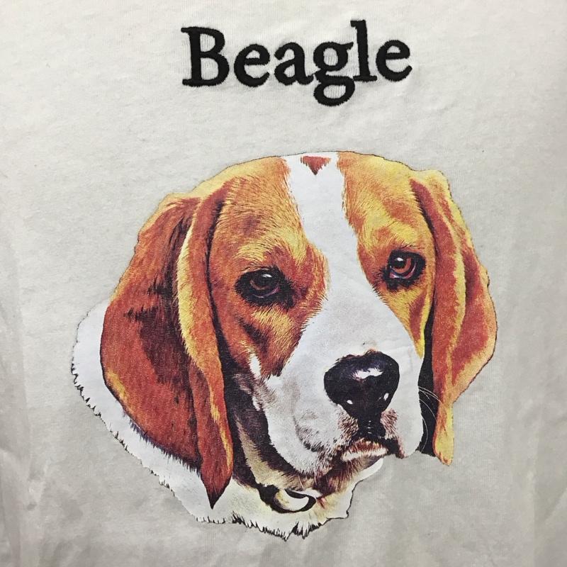 フリークスストア FREAK S STORE Tシャツ 半袖 半袖カットソー プリントTシャツ クルーネックカットソー S プリント 白 / ホワイト /  メンズ USED 古着 中古 10111648