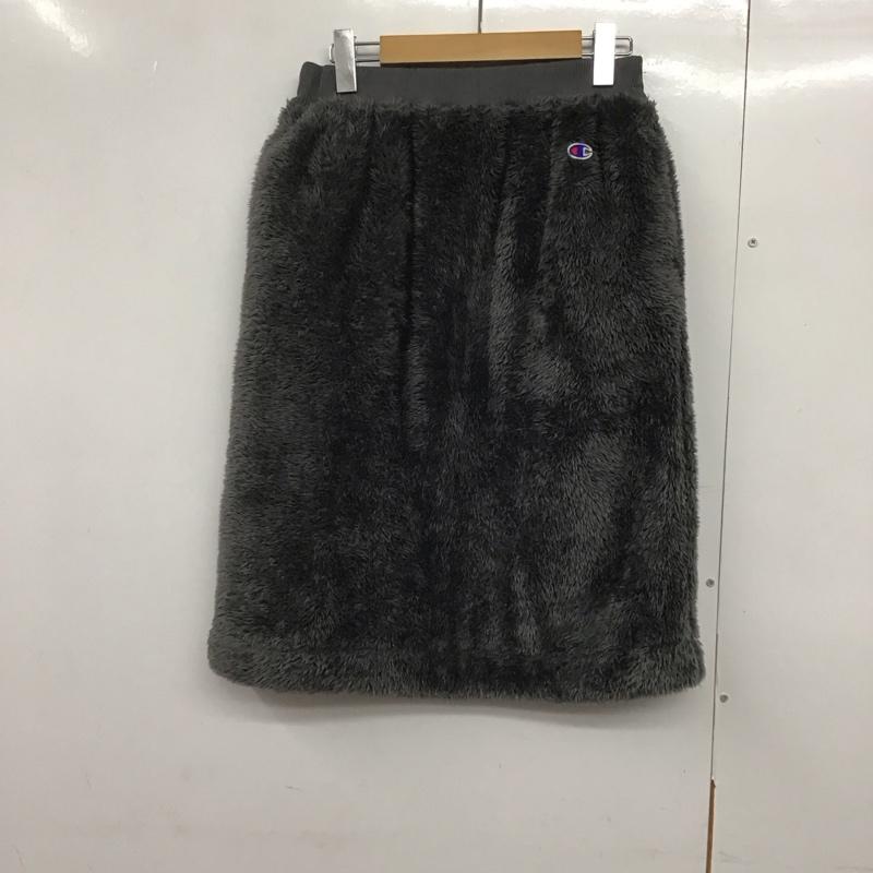 チャンピオン Campion スカート ミニスカート L 無地 灰 / グレー /  レディース USED 古着 中古 10141739