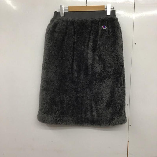 チャンピオン Campion スカート ミニスカート L 無地 灰 / グレー /  レディース USED 古着 中古 10141739
