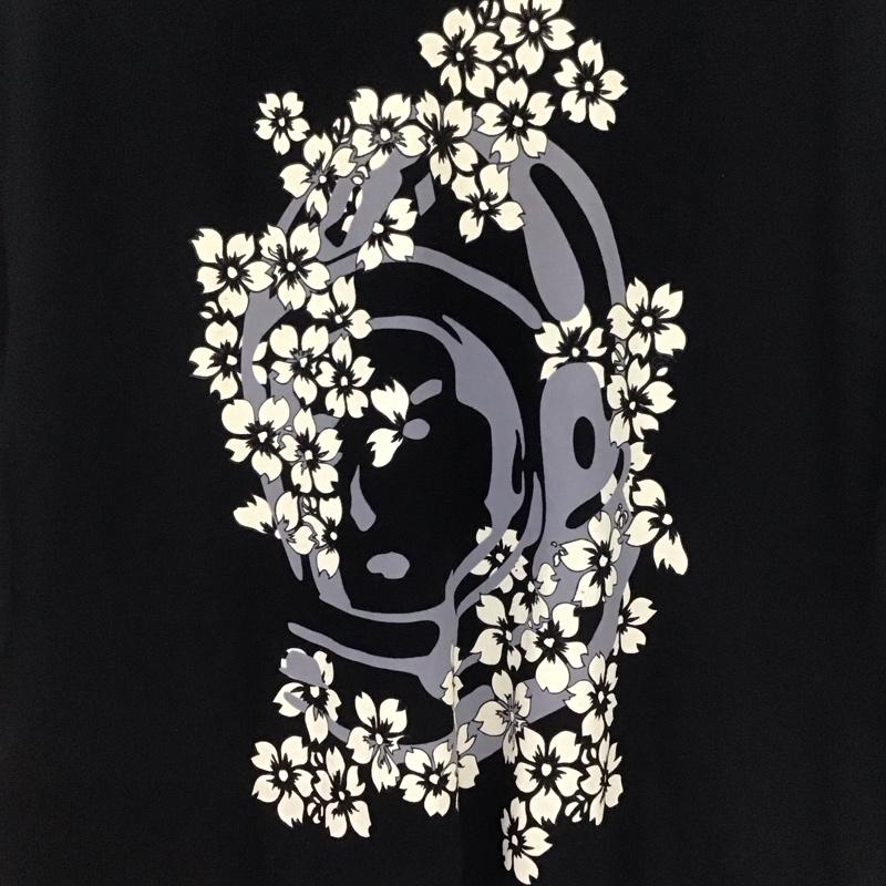 ビリオネア・ボーイズ・クラブ BILLIONAIRE BOYS CLUB Tシャツ 半袖 半袖カットソー プリントTシャツ クルーネックカットソー L プリント 黒 / ブラック /  メンズ USED 古着 中古 10135493