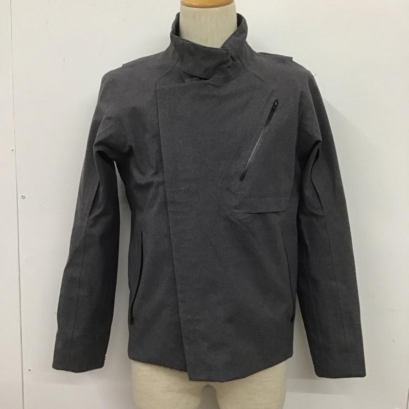 ゴールドウィン GOLDWIN ジャケット、上着 ジャケット、ブレザー gsm52050 RidingJacketGORE-TEX ジップアップジャケット スタンドカラージャケット S 無地 灰 / グレー /  メンズ USED 古着 中古 10106325