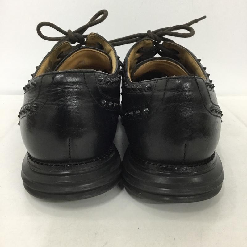 コールハーン COLE HAAN 革靴 革靴 C12648 161 スタッズ ウィングチップ 9M 無地 黒 / ブラック /  メンズ USED 古着 中古 10136385