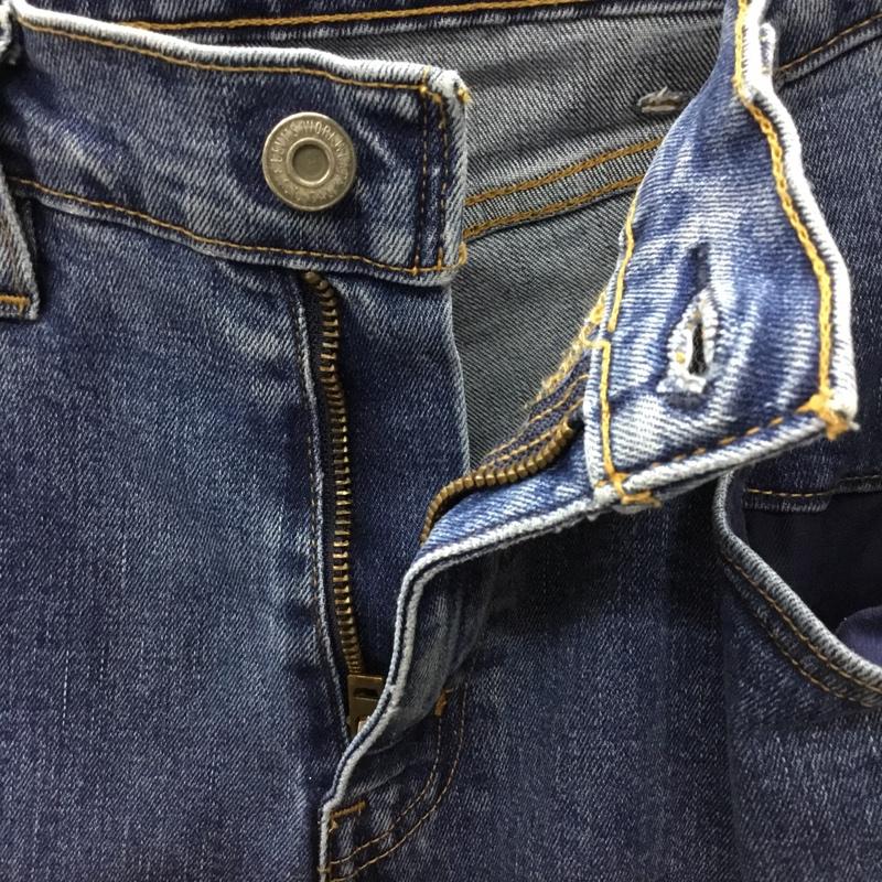 リーバイス Levi s パンツ デニム、ジーンズ 32インチ 無地 インディゴ / インディゴ /  メンズ USED 古着 中古 10110616