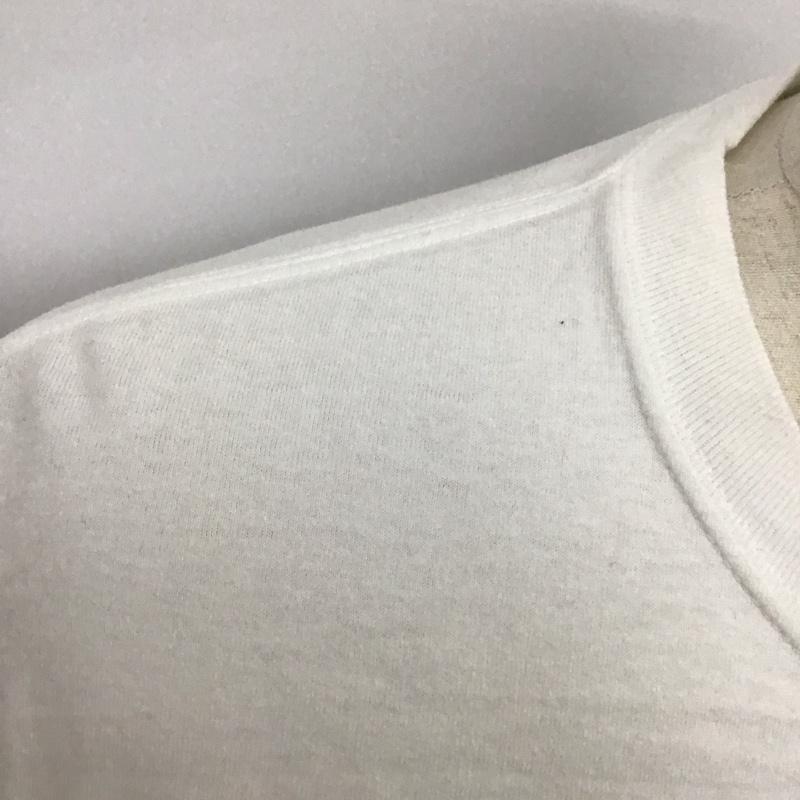 ハフ HUF カットソー 長袖 長袖カットソー プリントカットソー クルーネック XL プリント 白 / ホワイト /  メンズ USED 古着 中古 10126188