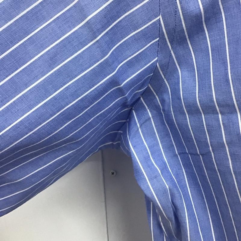 ブルックスブラザーズ BROOKS BROTHERS シャツ、ブラウス 長袖 長袖シャツ カラーシャツ ポケットシャツ 長袖カットソー ストライプシャツ ストライプ 水色 / ライトブルー /  メンズ USED 古着 中古 10113016