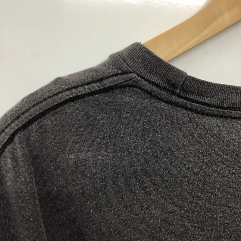 古着 USED Tシャツ 半袖 半袖カットソー プリントTシャツ クルーネックカットソー バンドTシャツ プリント ダークグレー / ダークグレー /  メンズ USED 古着 中古 10147587