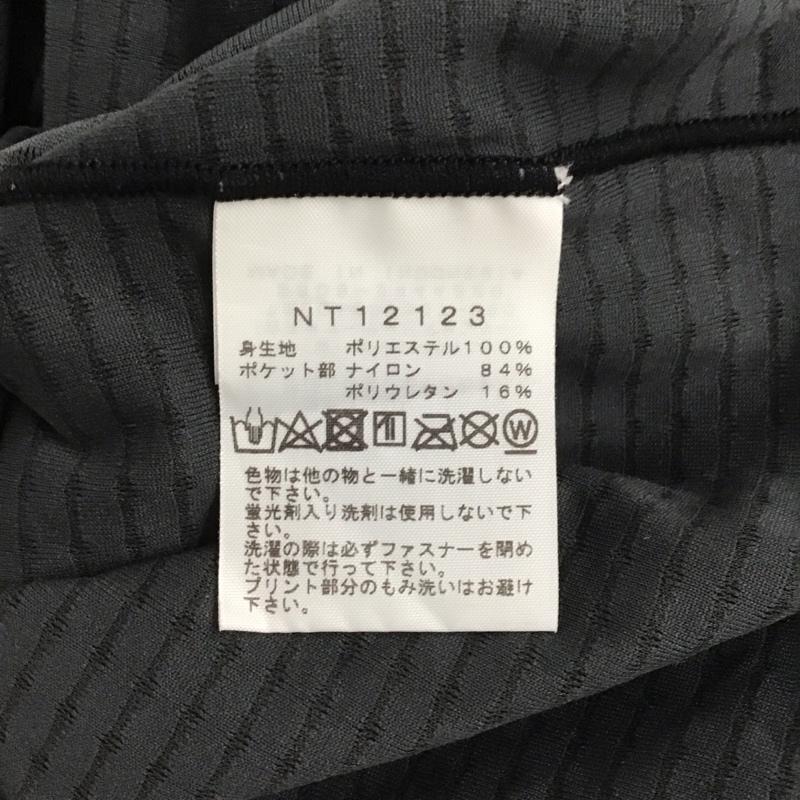 ザノースフェイス THE NORTH FACE カットソー 長袖 nt12123 エクスペディションドライドットクルー 長袖カットソー L ロゴ、文字 黒 / ブラック /  メンズ USED 古着 中古 10146703