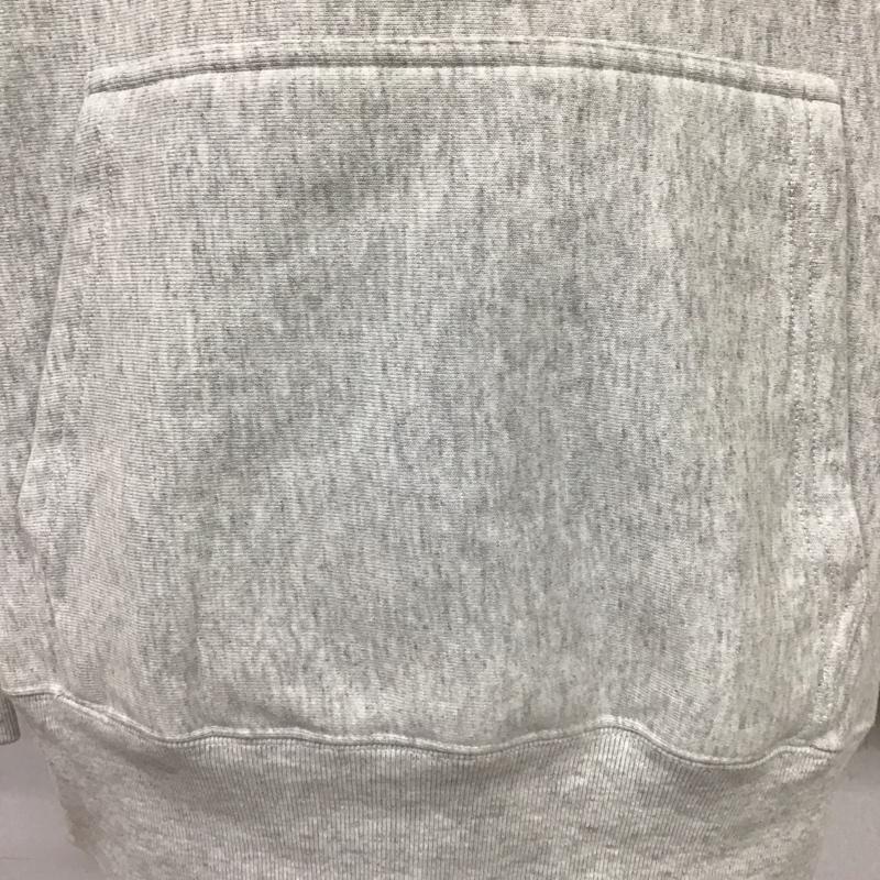 フラグメント FRAGMENT パーカー 長袖 FRGMT-S4 スウェット裏起毛 バックプリント M ロゴ、文字 灰 / グレー /  メンズ USED 古着 中古 10119675