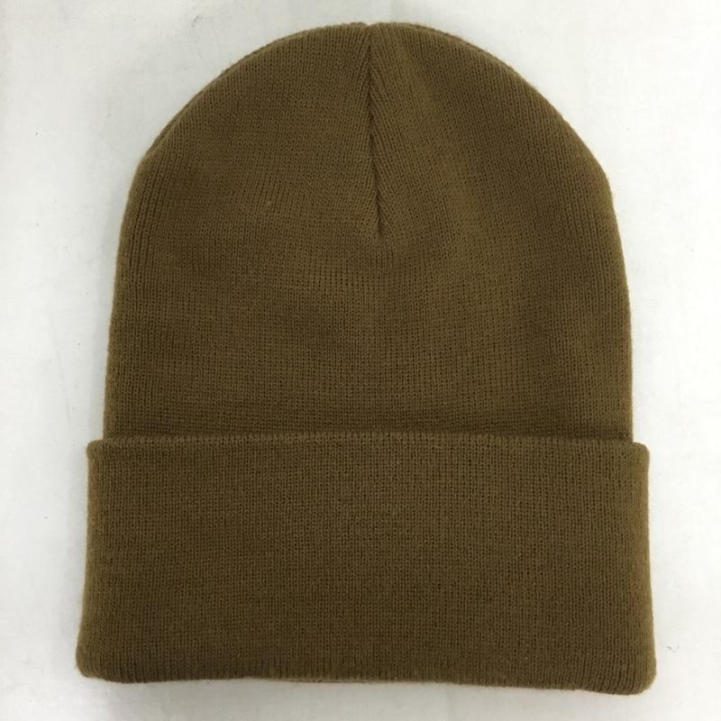 カーハート Carhartt 帽子 ニット帽 I020222 ACRYLIC WATCH HAT ロゴ、文字 茶 / ブラウン /  メンズ USED 古着 中古 10133821
