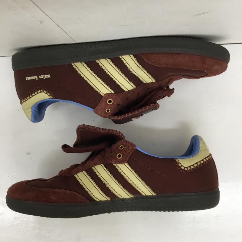 アディダス adidas スニーカー スニーカー IE0579 Wales Bonner × adidas Samba Nylon Low ウェールズ・ボナー × アディダス サンバ 27.5cm ロゴ、文字 茶 / ブラウン /  メンズ USED 古着 中古 10136329