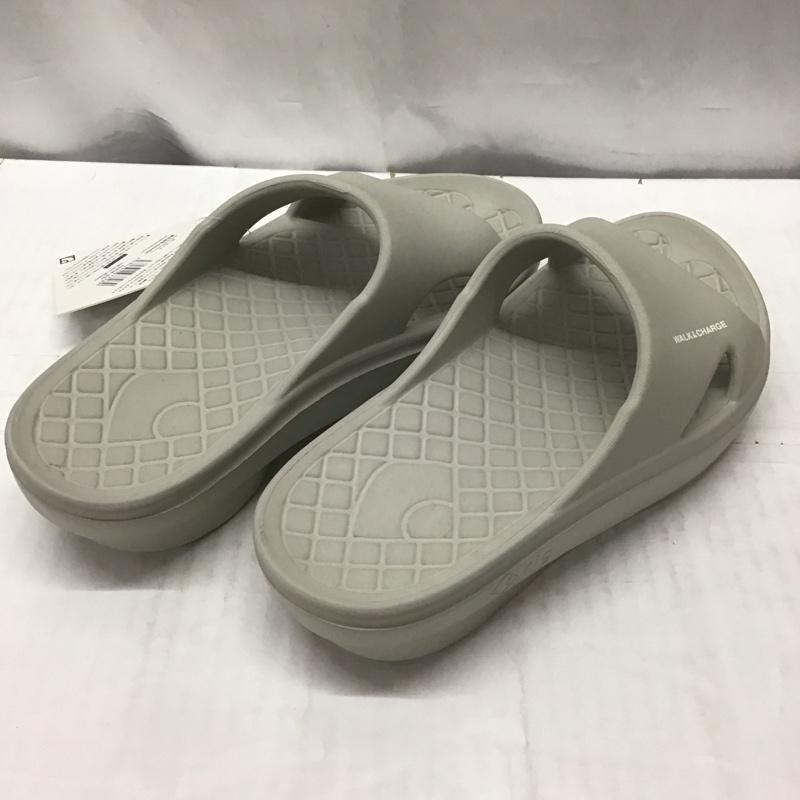 リグ rig サンダル サンダル slide タグ付き リカバリーサンダル L ロゴ、文字 灰 / グレー /  メンズ USED 古着 中古 10113348