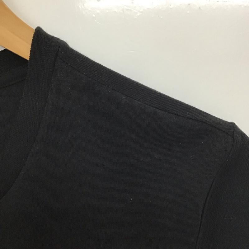 ポロラルフローレン POLO RALPH LAUREN Tシャツ 半袖 半袖カットソー プリントTシャツ クルーネックカットソー M ロゴ、文字 黒 / ブラック /  レディース USED 古着 中古 10138835