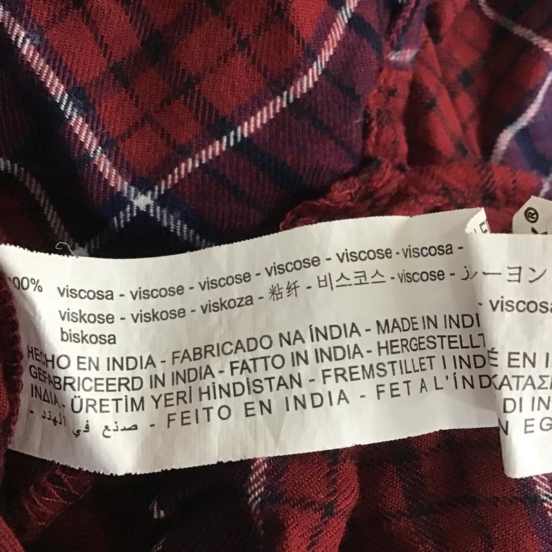 ザラティーアールエフ ZARA TRF シャツ、ブラウス 長袖 長袖シャツ チェックシャツ カラーシャツ カジュアルシャツ L チェック マルチカラー / マルチカラー /  レディース USED 古着 中古 10105854