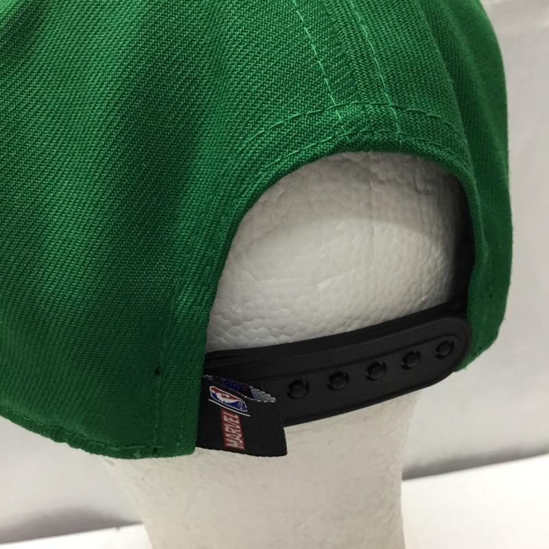ニューエラ NEW ERA 帽子 キャップ MARVEL NBA CELTICS ハルク 9FIFTY キャラクター 緑 / グリーン / X 黒 / ブラック /  メンズ USED 古着 中古 10120567