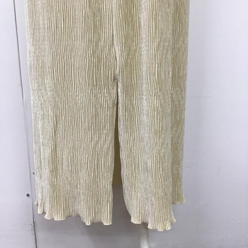 ローリーズファーム LOWRYS FARM スカート ロングスカート LF523009CF リブ タイトスカート FREE 無地 アイボリー / アイボリー /  レディース USED 古着 中古 10108425