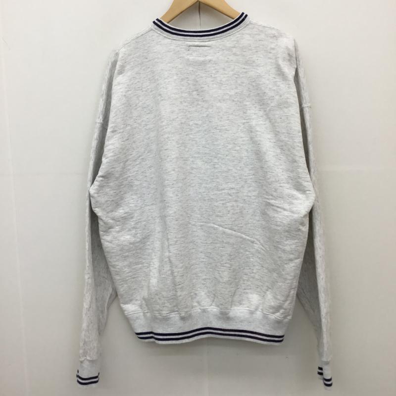 ユーズドクロージング used clothes トレーナー 長袖 LEGENDS　FedEx　Syracuse　college　sweatshirt　USA製 L ロゴ、文字 X プリント 灰 / グレー / X 橙 / オレンジ / X 紫 / パープル / X 緑 / グリーン /  メンズ USED 古着 中古 10124393