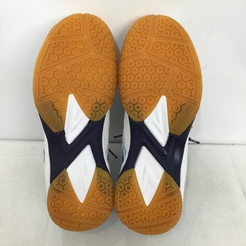 ヨネックス YONEX スニーカー スニーカー SHB769SF パワークッション769SF バドミントンシューズ 24.5cm 箱有 24.5cm ロゴ、文字 白 / ホワイト / X 青 / ブルー / X 紺 / ネイビー /  レディース USED 古着 中古 10147944