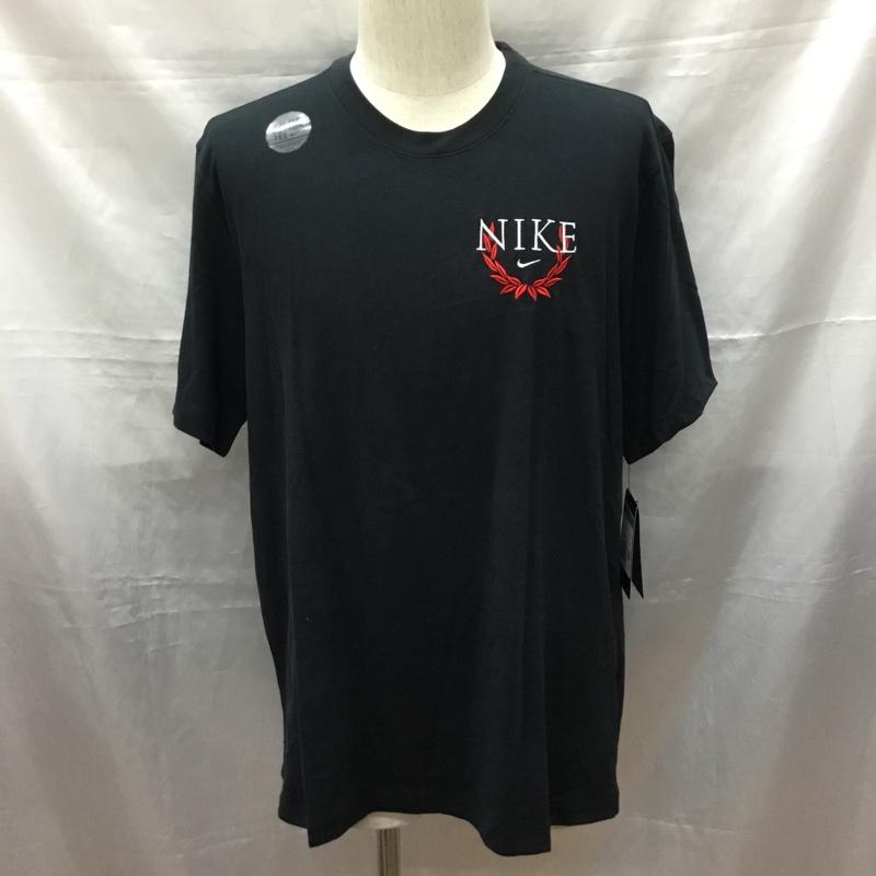 ナイキ NIKE Tシャツ 半袖 CV1039-010 DRI-FIT Basketball Short Sleeve XL ロゴ、文字 黒 / ブラック /  メンズ USED 古着 中古 10114809