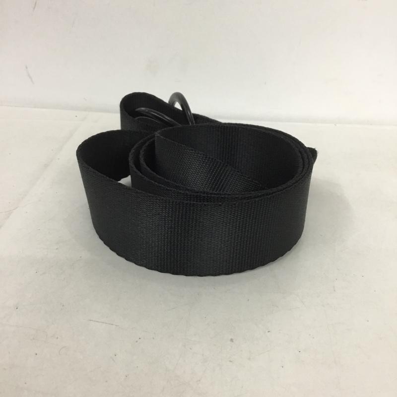 ワイスリー Y-3 ベルト・バックル ベルト Dリングベルト 刺繍 ロゴ、文字 黒 / ブラック /  メンズ USED 古着 中古 10137916