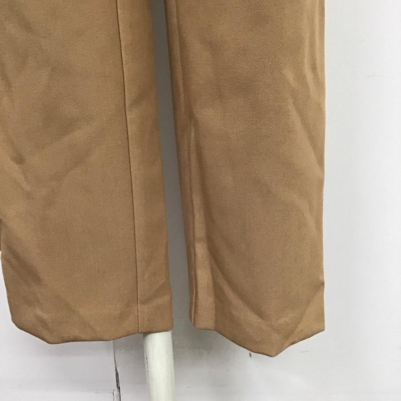 ザラ ZARA パンツ スラックス スラックスパンツ ワイドパンツ カジュアルパンツ XS 無地 ベージュ / ベージュ /  レディース USED 古着 中古 10118517