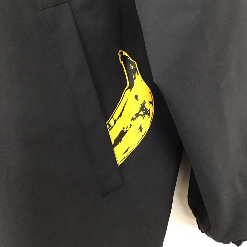 ユニクロ UNIQLO ジャケット、上着 ジャケット、ブレザー 311-474138 カウズ ウォーホル コーチジャケット KAWS WARHOL タグ付き XXL プリント 黒 / ブラック /  メンズ USED 古着 中古 10121307