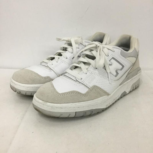 ニューバランス New Balance スニーカー スニーカー BB550 NCB 25.5cm 25.5cm ロゴ、文字 白 / ホワイト / X 灰 / グレー /  メンズ USED 古着 中古 10136474
