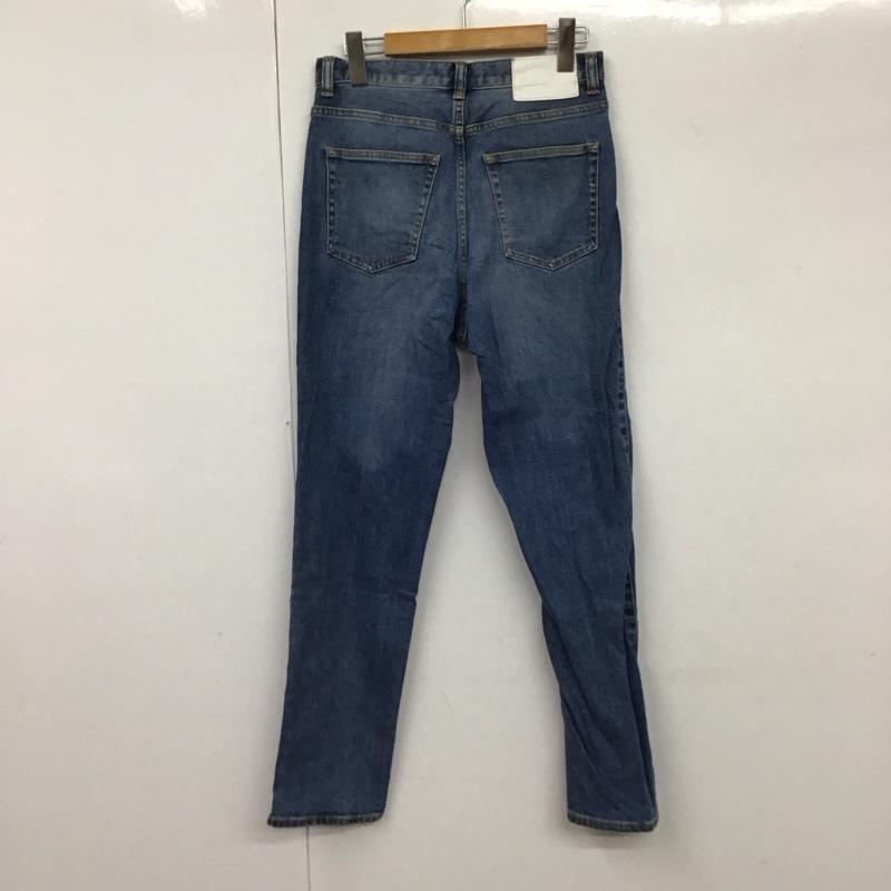マカフィー MACPHEE パンツ デニム、ジーンズ 34 無地 水色 / ライトブルー /  レディース USED 古着 中古 10131013